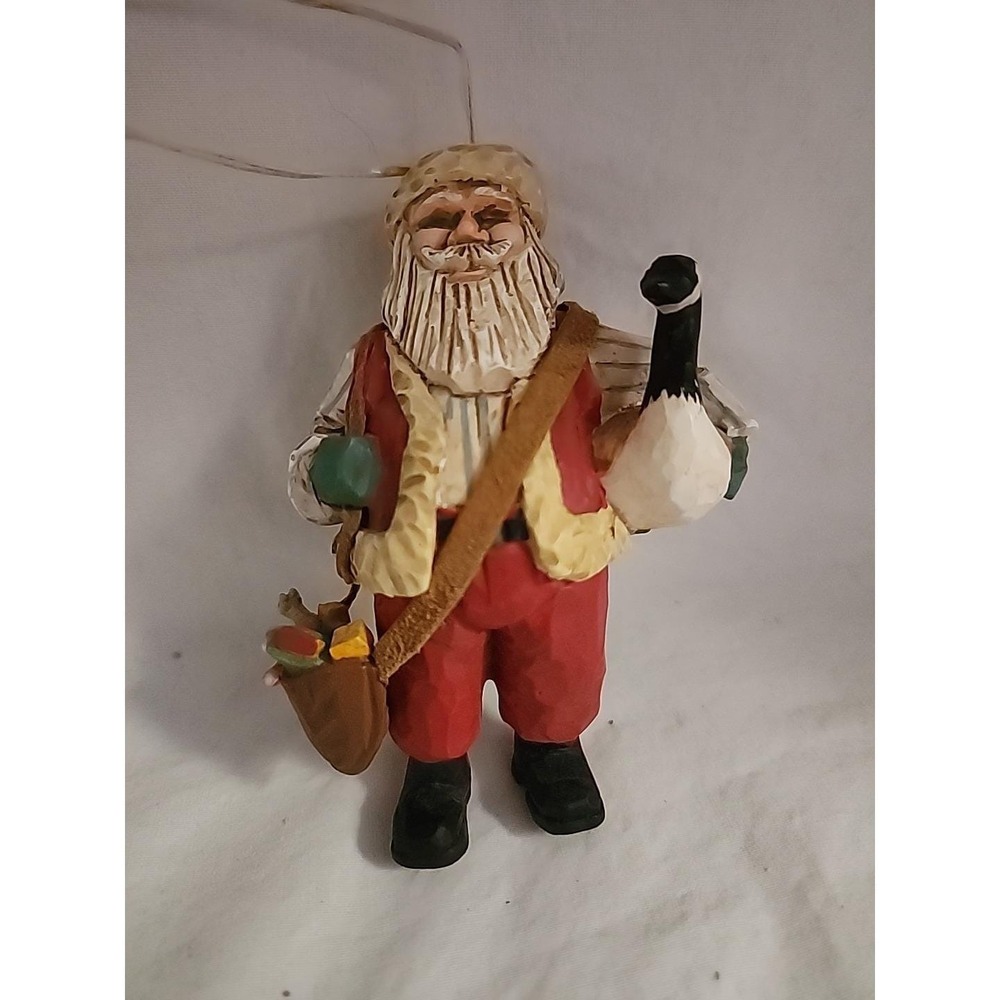 Hallmark Keepsake‎ Ornament 1997 Santa's Merry Path Folk Art American Collection